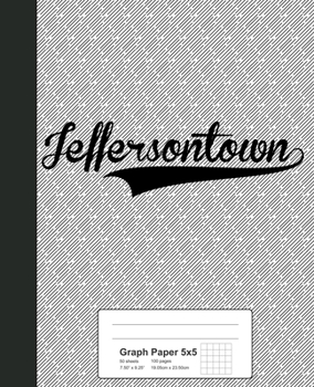 Paperback Graph Paper 5x5: JEFFERSONTOWN Notebook Book