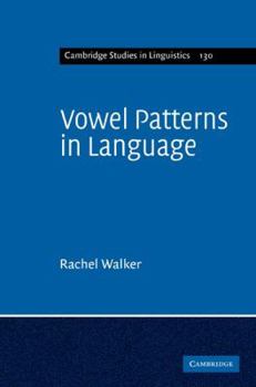 Hardcover Vowel Patterns in Language Book