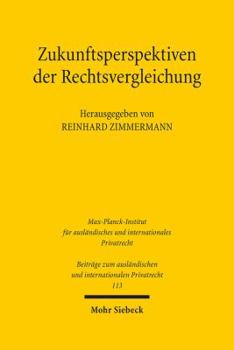Hardcover Zukunftsperspektiven Der Rechtsvergleichung [German] Book