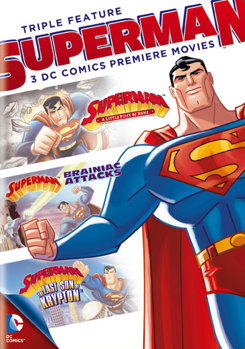DVD DC Comics Superman Premiere Movies Book