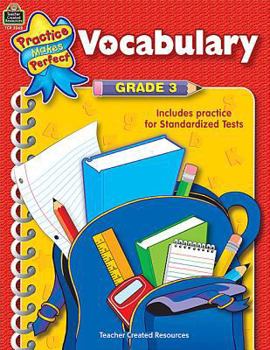 Paperback Vocabulary Grade 3 Book