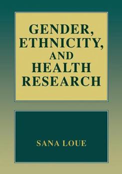 Paperback Gender, Ethnicity, and Health Research Book