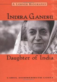 Hardcover Indira Gandhi: Daughter of India Book