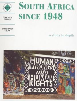 Paperback South Africa 1948-1995: A Depth Studystudents' Book