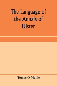 The Language of the Annals of Ulster
