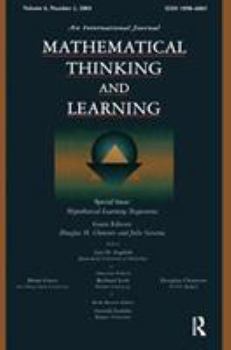 Paperback Hypothetical Learning Trajectories: A Special Issue of Mathematical Thinking and Learning Book