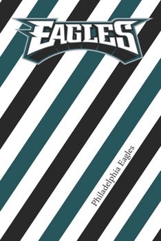 Paperback Philadelphia Eagles: Eagles Striped Notebook & Journal - NFL Fan Essential - Eagles Fan Appreciation Book