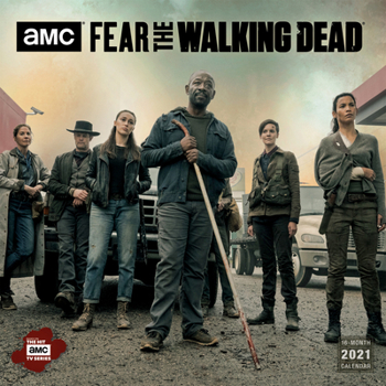 Calendar 2021 AMC Fear the Walking Dead 16-Month Wall Calendar Book