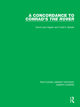 Paperback A Concordance to Conrad's The Rover Book