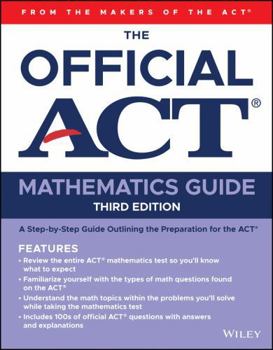 Paperback The Official ACT Mathematics Guide Book