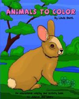 Paperback Animals to Color Book