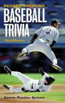 Paperback Record-Breaking Baseball Trivia Book