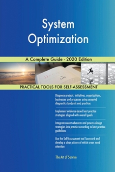 Paperback System Optimization A Complete Guide - 2020 Edition Book