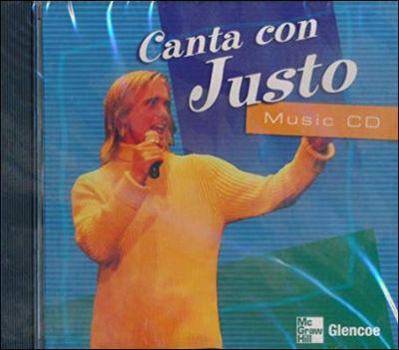 Hardcover Canta Con Justo Music CD Book