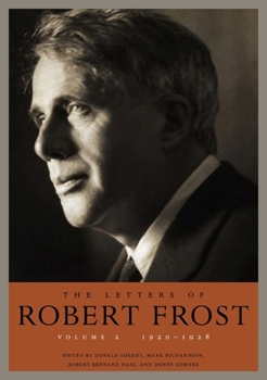 Hardcover The Letters of Robert Frost Book