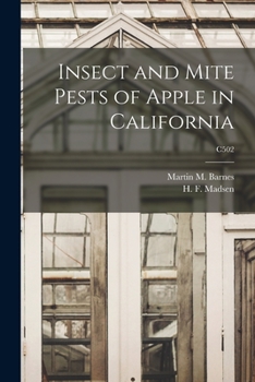 Paperback Insect and Mite Pests of Apple in California; C502 Book