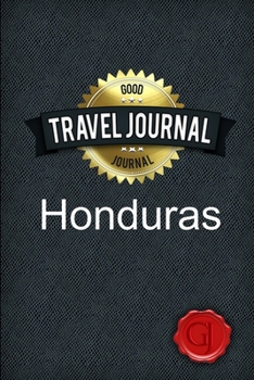 Paperback Travel Journal Honduras Book