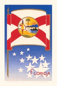 Paperback Vintage Journal Florida State Flag Book