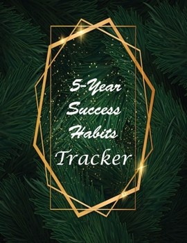 Paperback 5-Year Success Habits Tracker Book