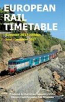 Paperback European Rail Timetable Summer 2017: June - December 2017 Book