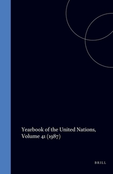 Hardcover Yearbook of the United Nations, Volume 41 (1987) Book