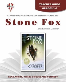 Paperback Stone Fox - Teacher Guide by Novel Units Book