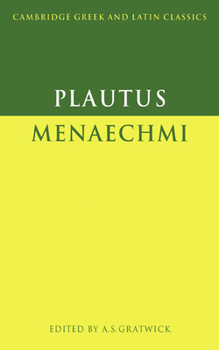 Paperback Plautus: Menaechmi Book