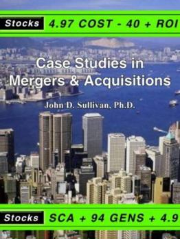 Paperback Case Studies in Mergers & Acquisitions Book