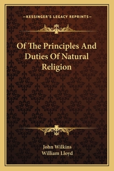 Paperback Of The Principles And Duties Of Natural Religion Book