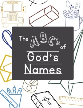 Paperback The ABC's of God's Names Book