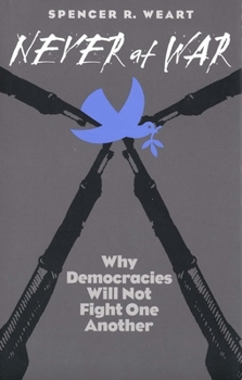 Paperback Never at War: Why Democracies Will Not Fight One Another Book