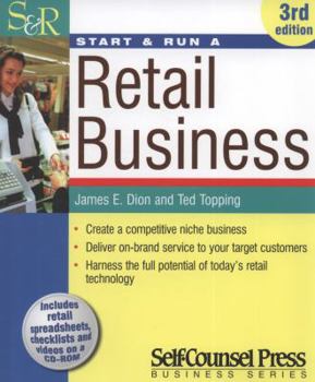 Paperback Start and Run a Retail Business [With CDROM] Book