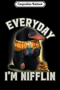 Composition Notebook: Everyday I'm Nifflin Platypus  Journal/Notebook Blank Lined Ruled 6x9 100 Pages