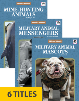 Paperback Military Animals (Set of 6) Book