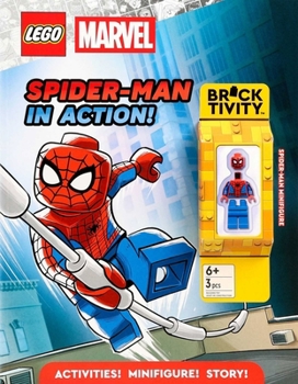 Paperback Lego Marvel: Spider-Man in Action! Book