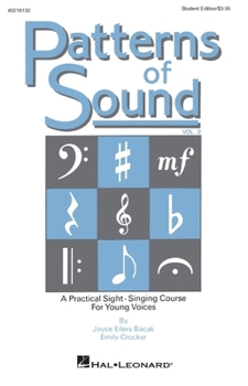 Paperback Patterns of Sound - Vol. II: A Practical Sight-Singing Course Book