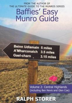 Paperback Baffies' Easy Munro Guide: Central Highlands, Volume 2 Book