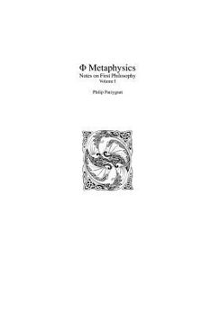 Paperback Phi Metaphysics I Book