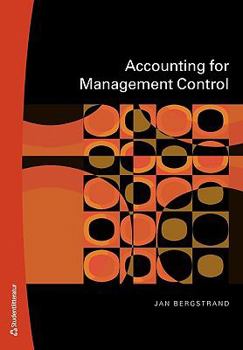 Paperback Accounting for Management Control Book