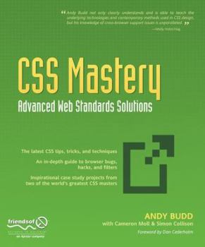 Paperback CSS Mastery: Advanced Web Standards Solutions Book