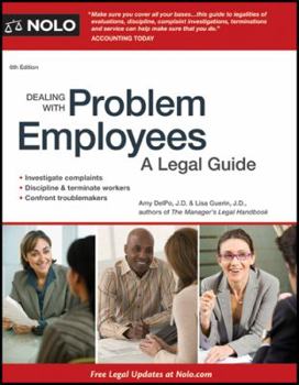 Paperback Dealing with Problem Employees: A Legal Guide Book