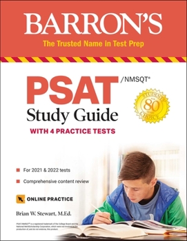 Paperback Psat/NMSQT Study Guide: With 4 Practice Tests Book