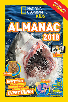 Hardcover National Geographic Kids Almanac 2018 Book