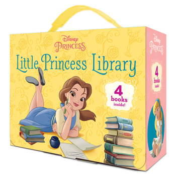 Board book Little Princess Library (Disney Princess): Disney Cinderella; Disney the Little Mermaid; Disney Moana; Disney Beauty & the Beast Book