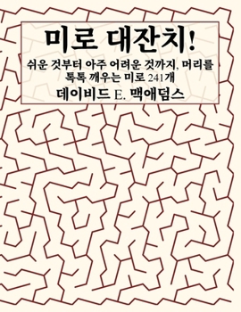 Paperback 미로 대잔치!: 쉬운 것부터 아주 어려운 것까ᐬ [Korean] Book