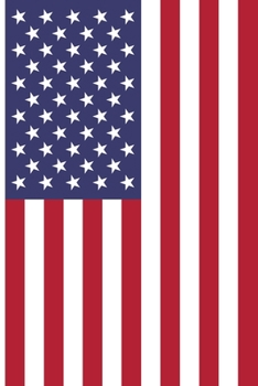 United States of America: x9 120 BLANK Pages Journal Notebook, Great Gift for Graduates, Gift for Birthday Christmas Blank Unlined Pages