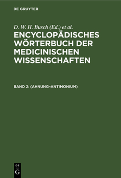 Hardcover (Ahnung-Antimonium) [German] Book