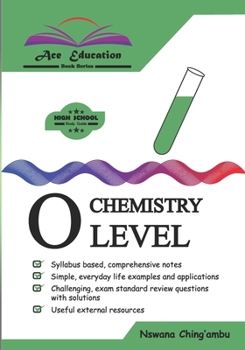 Paperback Ace Education Chemistry O'level Book