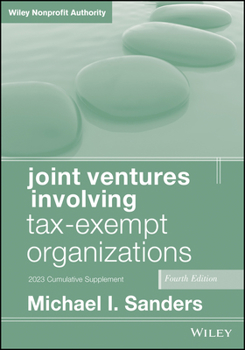 Paperback Joint Ventures Involving Tax-Exempt Organizations, 2023 Cumulative Supplement Book