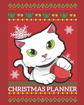 Christmas Planner Organizer Notebook: Holiday Journal Organizing Book for a happy and stress free season